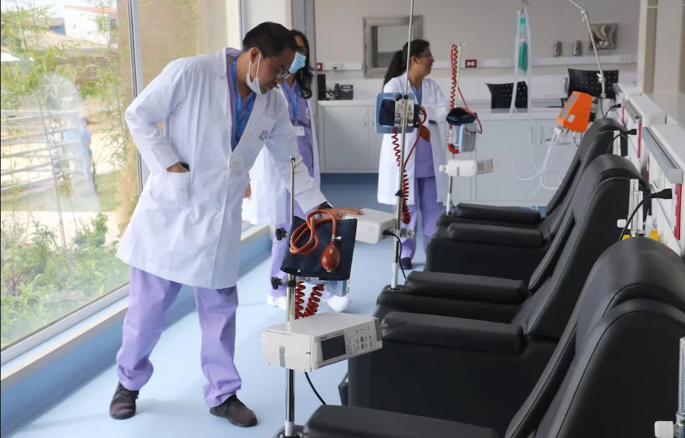 Médicos salud