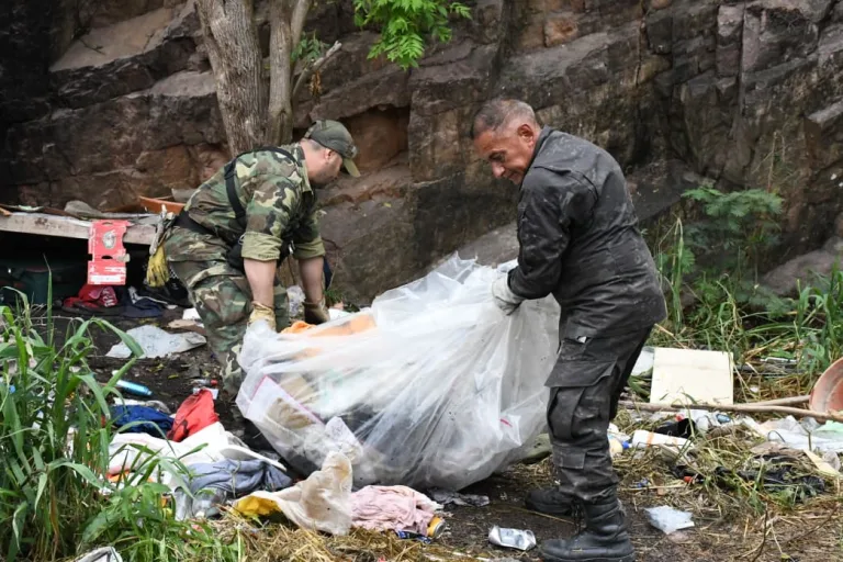 Limpieza Cerro San Bernardo