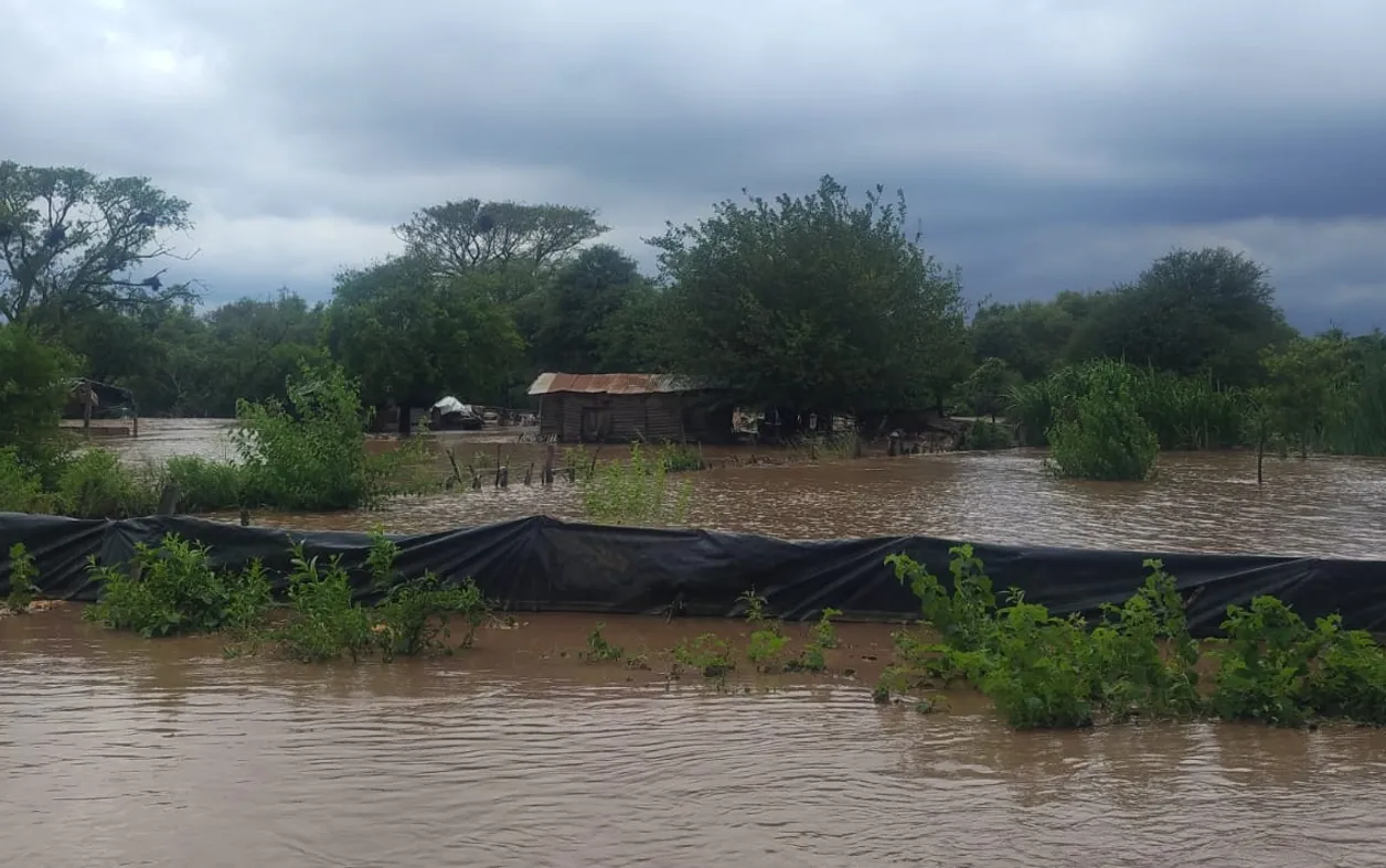 inundación el galpón